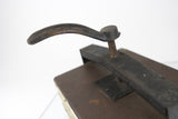 Vintage Book Binding Type Holder Tool Wood & Iron