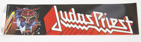 Authentic 1984 Judas Priest Defenders of the Faith Bumper Sticker - Odd MoFo