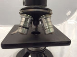 Vintage Spencer Buffalo Microscope w/ 3 objectives and mirror