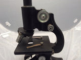 Vintage Spencer Buffalo Microscope w/ 3 objectives and mirror
