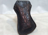 Vintage Monogrammed BOBBY Leather Holster - Western / Texas