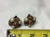 True Vintage Trifari Clip On Earrings or Pins - Signed - 1940s to 1960s