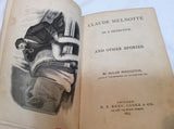 Antique Book Novel Allen Pinkerton - Claude Melnotte As A Detective & Other Stories - Odd MoFo