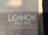 1980 John Lennon Memorial - Chicago Tribune Newspaper - Memorial Magazine Issue Beatles - Odd MoFo