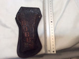 Vintage Monogrammed BOBBY Leather Holster - Western / Texas