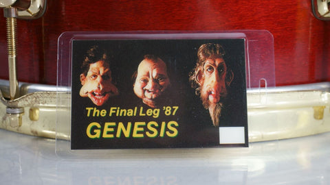 Genesis Backstage Laminate The Final Leg '87 - Odd MoFo