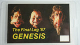 Genesis Backstage Laminate The Final Leg '87 - Odd MoFo