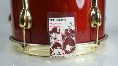 The Smiths "Meat is Murder" Toronto June 9 Backstage Pass Laminate