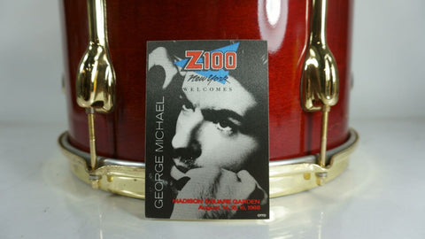 George Michael 1988 Madison Square Garden Backstage Pass Z100 - Odd MoFo