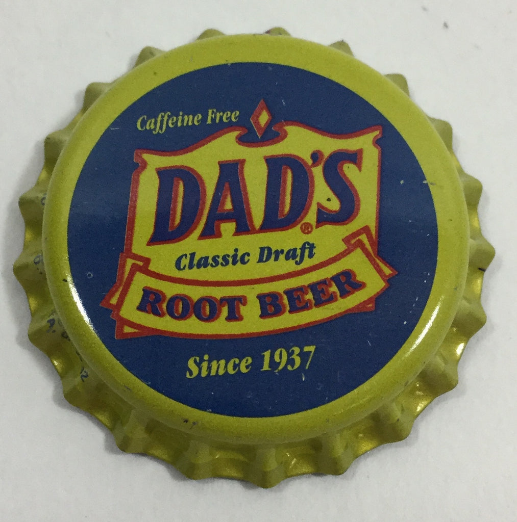 Vintage Dad's Rootbeer Bottle Cap Magnet