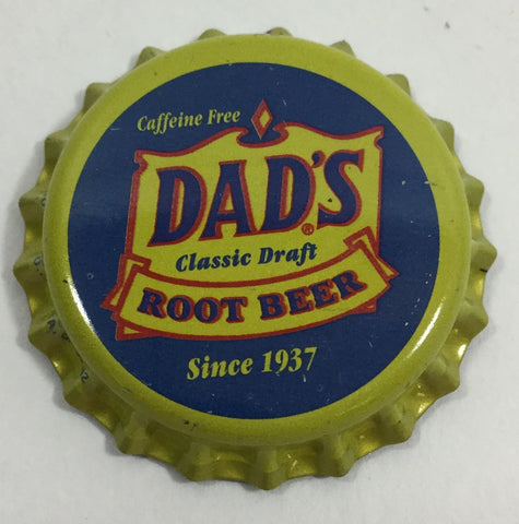 Vintage Dad's Rootbeer Bottle Cap Magnet