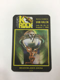 Authentic Van Halen 1986 51/50 Backstage Pass K Rock - Odd MoFo