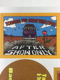 Tom Petty and Hearbreakers - Uncut Otto Sample Sheet of Cloth Backstage Passes