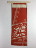 Vintage Golden Rod Coffee Bag - Unused