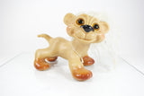 Awesome Vintage Troll Doll Dog / Lion Figurine - Odd MoFo