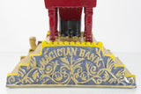 Vintage Cast Iron Magician Bank New in Box