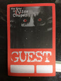 Alice Cooper 2003 Eyes of Alice Cooper cloth backstage pass - GUEST - Odd MoFo