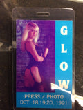 Rare set of GLOW (Gorgeous Ladies of Wrestling) Press/Photo and VIP/Ringside passes 1991