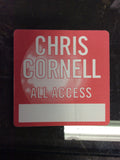 Chris Cornell cloth ALL ACCESS backstage pass - Odd MoFo
