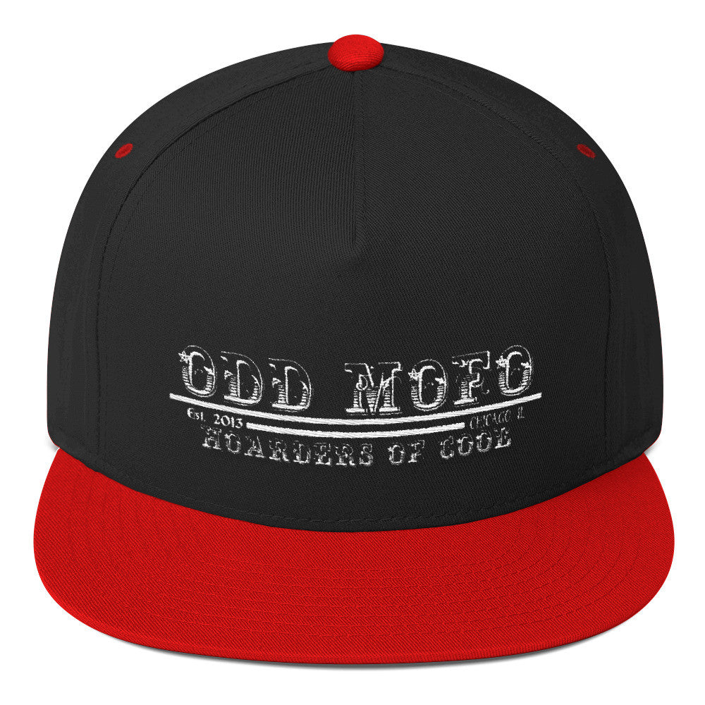 NEW!  OM Flat Bill Cap - Odd MoFo